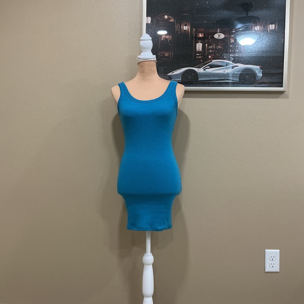 Signature Teal Mini Dress